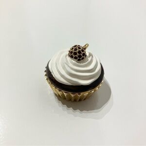 Juicy Couture Mini Enamel Cupcake Trinket Jewelry Box